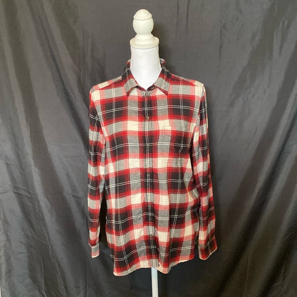 American Eagle plaid button down